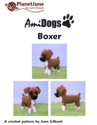 (image for) AmiDogs Boxer amigurumi crochet pattern