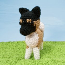 AmiDogs Akita amigurumi crochet pattern