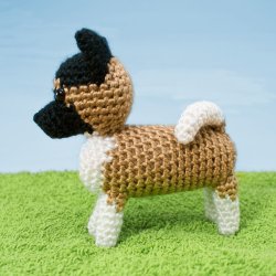 AmiDogs Akita amigurumi crochet pattern