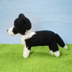 (image for) AmiDogs Border Collie amigurumi crochet pattern