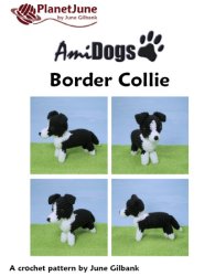 (image for) AmiDogs Border Collie amigurumi crochet pattern