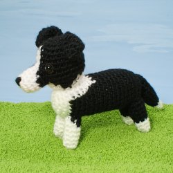 (image for) AmiDogs Border Collie amigurumi crochet pattern