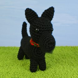 AmiDogs Scottish Terrier (Scottie) amigurumi crochet pattern