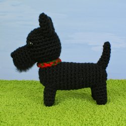 AmiDogs Scottish Terrier (Scottie) amigurumi crochet pattern