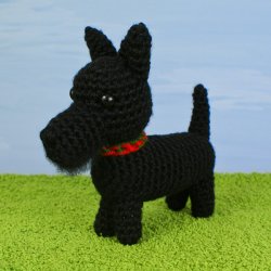 AmiDogs Scottish Terrier (Scottie) amigurumi crochet pattern