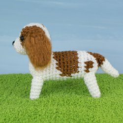 AmiDogs King Charles Spaniel amigurumi crochet pattern