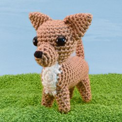 AmiDogs Set 4 - THREE amigurumi crochet patterns