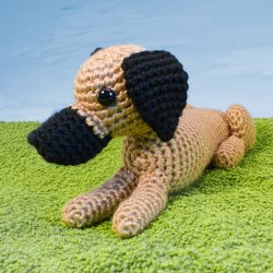 (image for) AmiDogs Set 5 - THREE amigurumi crochet patterns