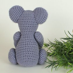 Koala amigurumi crochet pattern