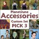 PlanetJune Accessories CUSTOM SET (pick any 3) crochet patterns