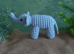 AfricAmi Elephant amigurumi crochet pattern