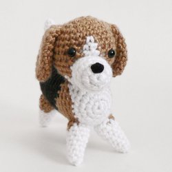 AmiDogs Beagle amigurumi crochet pattern