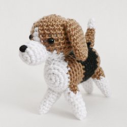 AmiDogs Beagle amigurumi crochet pattern