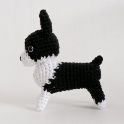 AmiDogs Boston Terrier amigurumi crochet pattern