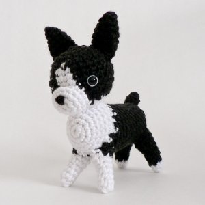 AmiDogs Boston Terrier amigurumi crochet pattern