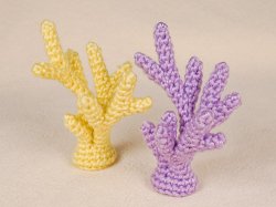 (image for) Coral Reef Collections 1 & 2: EIGHT realistic crochet patterns