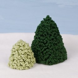 Christmas Trees Set 2 crochet pattern