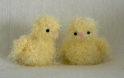 Fuzzy Bunny & Chick amigurumi crochet pattern