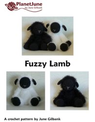 (image for) Fuzzy Lamb amigurumi crochet pattern