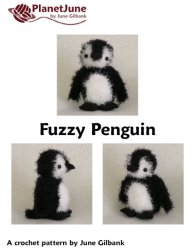 Fuzzy Penguin amigurumi crochet pattern