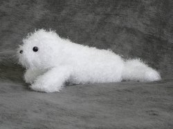 Fuzzy Seal amigurumi crochet pattern