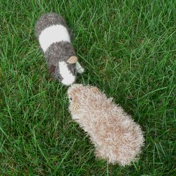 Fuzzy Guinea Pig amigurumi crochet pattern