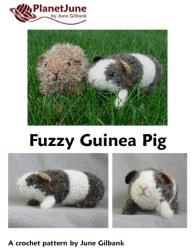 Fuzzy Guinea Pig amigurumi crochet pattern