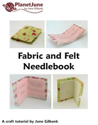 (image for) Fabric and Felt Needlebook DONATIONWARE sewing tutorial