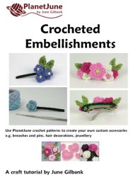 Crocheted Embellishments DONATIONWARE craft tutorial