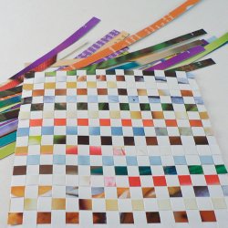 Paper Weaving DONATIONWARE origami craft tutorial