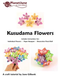 Kusudama Flowers DONATIONWARE paper craft tutorial