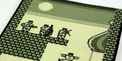 (image for) Classic Tetris - two DONATIONWARE cross stitch patterns