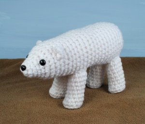 AquaAmi Polar Bear amigurumi crochet pattern