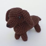 (image for) AmiDogs Dachshund amigurumi crochet pattern