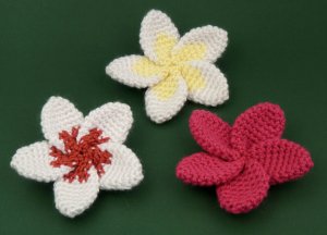 Plumeria DONATIONWARE flower crochet pattern