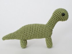 (image for) Brachiosaurus - amigurumi dinosaur crochet pattern