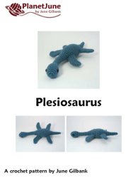 Plesiosaurus - amigurumi dinosaur crochet pattern