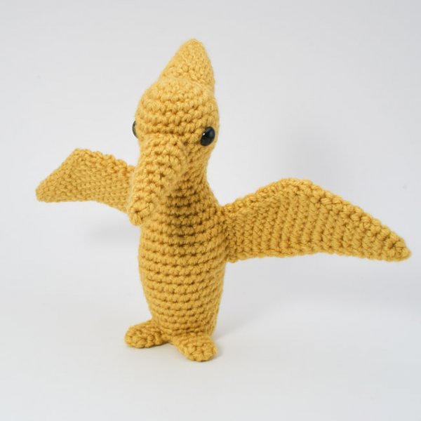 Pteranodon - amigurumi dinosaur crochet pattern - Click Image to Close