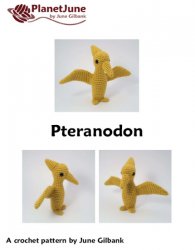 Pteranodon - amigurumi dinosaur crochet pattern