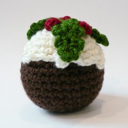 (image for) Christmas Pudding DONATIONWARE crochet pattern