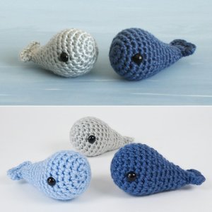 Tiny Whale DONATIONWARE crochet pattern