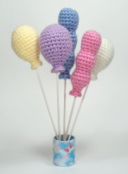 (image for) Amigurumi Balloons DONATIONWARE crochet pattern