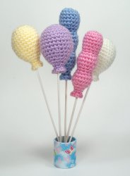 Amigurumi Balloons DONATIONWARE crochet pattern