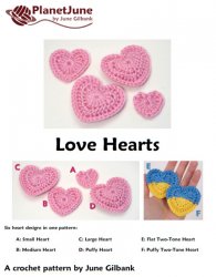 Love Hearts DONATIONWARE crochet pattern