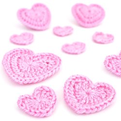 Love Hearts DONATIONWARE crochet pattern