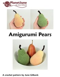 Amigurumi Pears DONATIONWARE crochet pattern