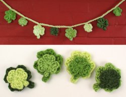 Shamrocks DONATIONWARE crochet pattern