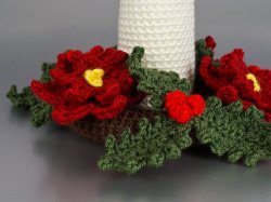 Crocheted Wreath Base DONATIONWARE crochet pattern