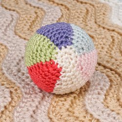 Amigurumi Beach Ball DONATIONWARE crochet pattern