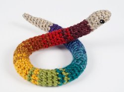 (image for) Baby Snake DONATIONWARE crochet pattern